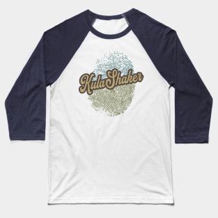 Kula Shaker Finger Print Baseball T-Shirt